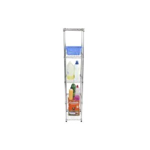 Estante de Aço Cromado com 5 Prateleiras Rack Aramados 1006