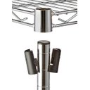 Ver imagem 5 de Estante de Aço Cromado com 5 Prateleiras Rack Aramados 1006