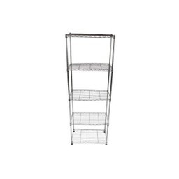 Estante de Aço Cromado com 5 Prateleiras Rack Aramados 1012 - 2