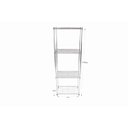 Ver imagem 2 de Estante de Aço Cromado com 4 Prateleiras Rack Aramados 1011