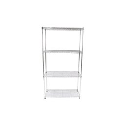 Estante de Aço Cromado com 4 Prateleiras Rack Aramados 1017 - 2