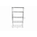 Ver imagem 3 de Estante de Aço Cromado com 5 Prateleiras Rack Aramados 1018