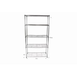 Estante de Aço Cromado com 5 Prateleiras Rack Aramados 1018 - 3