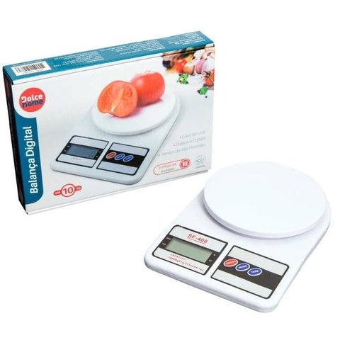 Balança Digital de Cozinha até 10 kg - Dolce Home