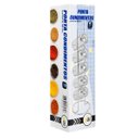 Ver imagem 2 de Porta Condimento/Temperos 5 Peças com Suporte de Metal Vertical-123Útil