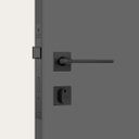 Ver imagem 1 de Fechadura Stam Classic 3000 Antares Rq1 Black Externa 40mm