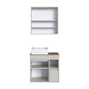 Ver imagem 6 de Conjunto Banheiro Gabinete com Cuba e Espelheira 3 Portas 1 Gaveta 60cm Multimóveis Crart-CON015 -