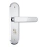 Fechadura Stam 1820/21 Espelho Inox para Banheiro broca 40mm - 1