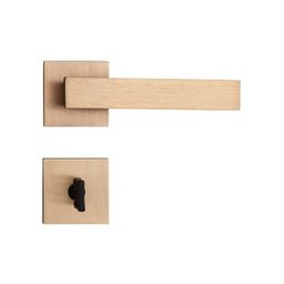 Fechadura para Banheiro Retro 411-90B Rosê - Pado - 1