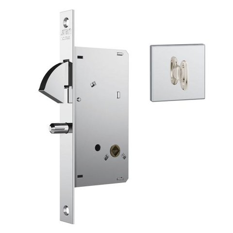 Fechadura Stam 950 Bico Papagaio Correr Wc Rq1 Inox Polido