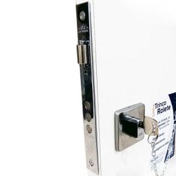 Fechadura Arouca Pivotante 4310R Quadrado Inox Cilindro 9cm - 2