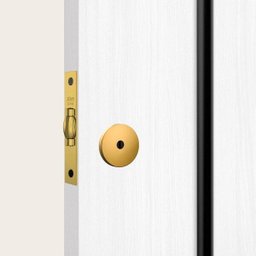 Fechadura Stam 1005 Pivotante Tetra Chave Redonda Gold - 2