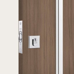 Fechadura Stam Pivotante 1005 Rolete Quadrado Cromado 85mm - 2