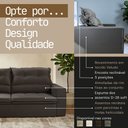 Ver imagem 5 de Sofá Luna 4 Lugares Retrátil Reclinável Veludo Luxo 1,80m