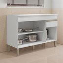 Ver imagem 3 de Balcão de Cozinha 120 Cm Line 3 Portas 1 Gaveta Supremo - Kits Paraná