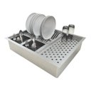 Ver imagem 4 de Calha Quadrada Inox Cozinha Gourmet Lavanderia +válvula Technox