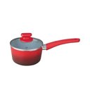 Ver imagem 4 de Jogo de Panelas Antiaderente MasterChef Oficial 6 Peças Com Colher - Vermelho