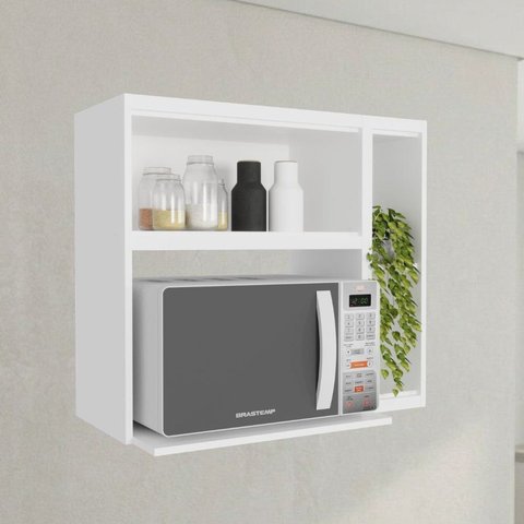 Nicho para Forno Microondas 100% Mdf Cozinha Sevilha