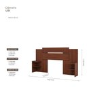 Ver imagem 3 de Cabeceira Lisi com 2 Mesas de Cabeceira 100 MDF Pm Home
