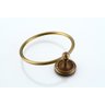 Pendurador de Toalha Argola Vintage Retrô Bronze Antigo - 4