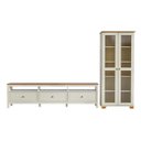 Ver imagem 2 de Conjunto de Sala 2 Peças com 1 Rack e 1 Cristaleira Madeira Maciça Ananda CabeCasa MadeiraOriginals