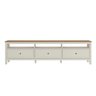 Conjunto de Sala 2 Peças com 1 Rack e 1 Cristaleira Madeira Maciça Ananda CabeCasa MadeiraOriginals - 5