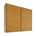 Ver imagem 2 de Guarda-Roupa Casal Hanover 2 Portas 6 Gavetas 100% MDF Flex Off White/Peroba - Mademarques