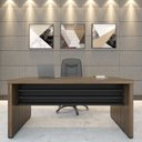 Ver imagem 1 de Mesa Tamburato 1400 - Charuto/preto 6085