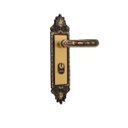 Ver imagem 2 de Kit 6 fechadura Colonial Alavanca Externa, Interna e WC -MGM
