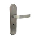 Ver imagem 2 de Fechadura Alumínio Modelo Torino para Porta Banheiro - Mgm, Tamanho: WC - Banheiro