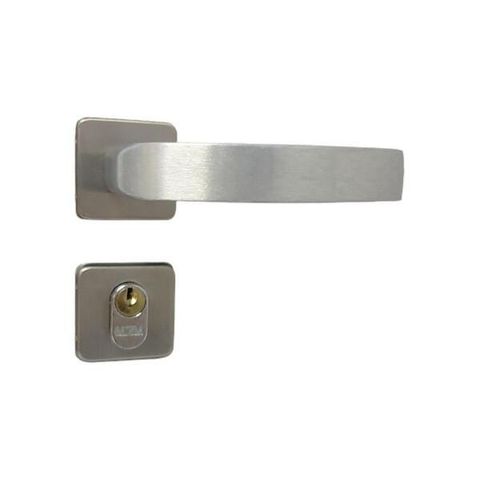 Fechadura Torino Roseta Alumínio para Porta Externa - Mgm, Tamanho: Externa