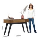 Ver imagem 7 de Painel para Tv Home Suspenso Juriti 1.5 com Aparador Riviera Noce Milano Preto Acetinado - Colibri