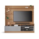Ver imagem 2 de Estante Home Theater para Tv até 65" Freijó/cinza Fosco