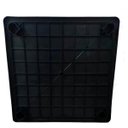 Ver imagem 4 de Kit 3 Mesa Plástica Quadrada Desmontável Preta 83cm Gibafer