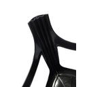 Ver imagem 4 de Kit 10 Banqueta Plástica Reforçada Cap. 120 kg Preta