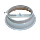 Ver imagem 1 de Kit 10 Suporte Luminária Plafon Plástico Branco Sem Soquete