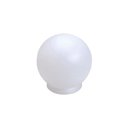 Ver imagem 1 de Kit 10 Luminária + 10 Suporte Plástica Globo Tipo Bola