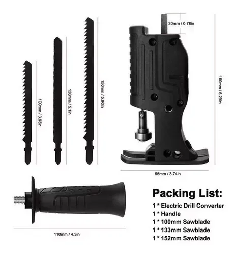 KIT ADAPTADOR SERRA TICO TICO PARA FURADEIRA - 7