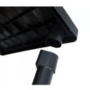 Ver imagem 4 de Kit 1 Mesa Des. 83cm e 4 Banqueta Preta Capacidade 120Kg