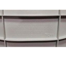Kit 20 Cadeira Plástica Bistrô Branca Reforçada Carga 182kg - 4