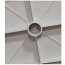 Ver imagem 5 de Mesa Plástica Desmontável Branca 83cm - Gibafer