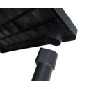 Ver imagem 2 de Kit 3 Mesa Plástica Quadrada Desmontável Preta 83cm