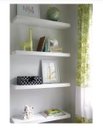 Ver imagem 2 de Kit 2 Prateleiras MDF/MDP Nichos Sala Quarto Cozinha Banheiro 30x15 - GROMOBILE