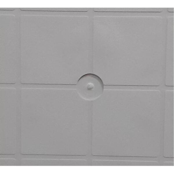 Mesa Branca Quadrada Desmontável 83cm, Opção: Branco(A) - 4