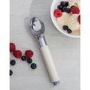 Ver imagem 2 de Colher Concha para Açai Sorvete Zinco Luxo Creme Kitchenaid