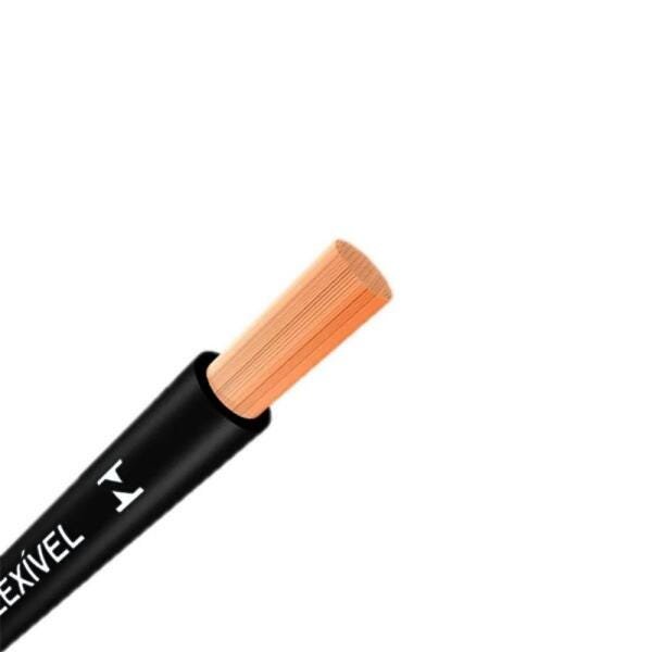 Fio Elétrico Flexível 10,0mm x 50 metros Preto - Controller, Tamanho: 50m - 1