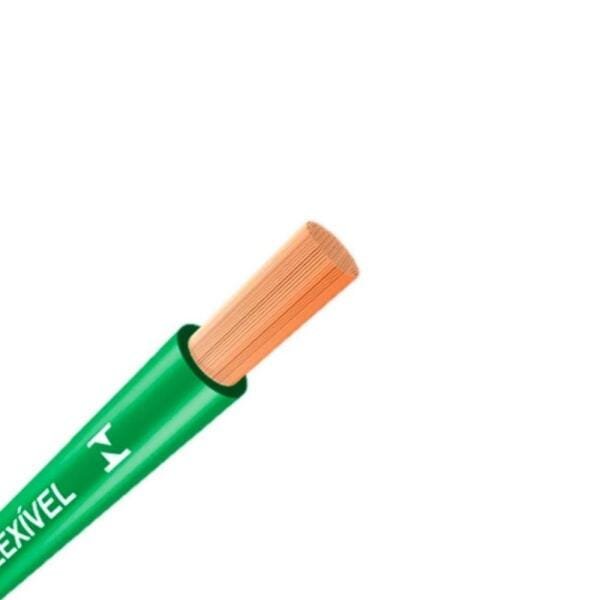 Fio Elétrico Flexível 10,0mm x 20 metros Verde - Controller, Tamanho: 20m - 1