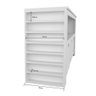 Organizador com Baús Porta Livros e Carrinhos Ajax 100% Mdf - 4