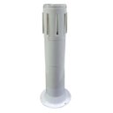 Ver imagem 1 de Poste Balizador Aletas Tube Light Soquete E27 Branco - Plaslumi, Opção: Branco(a)