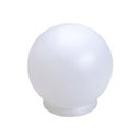 Ver imagem 1 de Kit 24 Luminária + 24 Suporte Plástica Globo Tipo Bolão